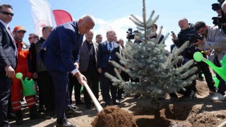 Erzurumda EİT ülkeleri adına hatıra ormanı oluşturuldu