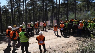 Eskişehirde Orman Üretim Tatbikatları sona erdi