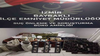 Ev değil zehir imalathanesi: İzmirde polisten uyuşturucu baskını