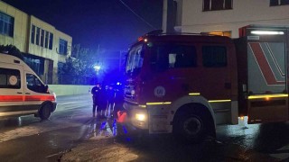 Fabrikada yangın paniği