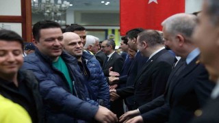Fenerbahçede geleneksel bayramlaşma töreni yapıldı