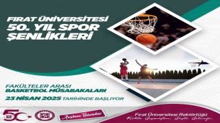 FÜde 50. yıl coşkusu spor şenlikleriyle sürüyor