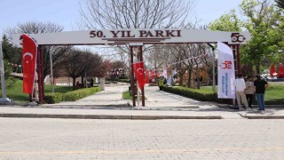 FÜde isim değişikliği: Kültür Park, 50. Yıl Parkı oldu