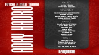 Futsal A Milli Takımının Polonya ve Moldova maçları aday kadrosu açıklandı
