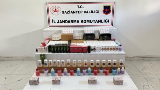 Gaziantepte 1 milyon TL değerinde kaçak parfüm ele geçirdi