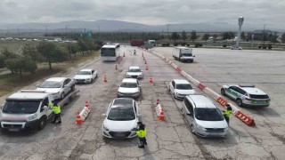 Gaziantepte dron destekli trafik denetimi: 116 sürücüye 160 bin TL ceza