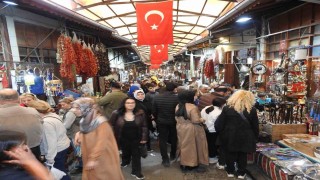 Gaziantepteki yerli turist yoğunluğu esnafa çifte bayram yaşattı