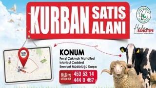Gaziosmanpaşada modern ve hijyenik kurban satış alanı kuruldu