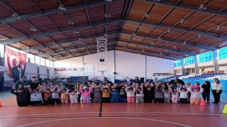 Gedizde minik adımlar sporla buluştu