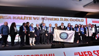 Gemlik Asım Kocabıyık MYOyakalitede süreklilik ödülü