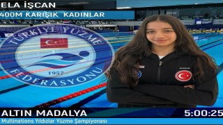Gölcüklü milli sporcu Ela İşcandan büyük başarı