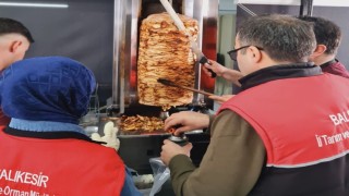 Gönende döner işletmeleri denetlendi: Numuneler uygun çıktı