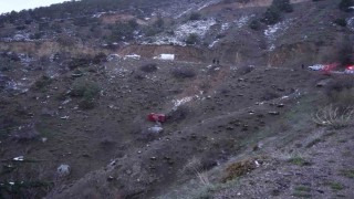 Gümüşhanede otomobil uçuruma yuvarlandı: 3 yaralı