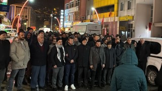 Gümüşhanede yüzlerce kişi Gazzeye destek için yürüdü