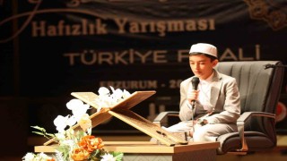 Hafızlık yarışması Türkiye finali Erzurumda yapıldı