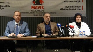 HAK-İŞ 1 Mayıs Haftası çerçevesinde Konyada toplantı düzenledi