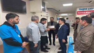 Hak-İş Konfederasyonu Diyarbakır İl Başkanı Aküzüm, üyeleriyle bayramlaştı