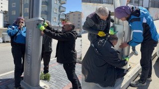 Hakkaride fırtına sonrası onarım çalışması başlatıldı