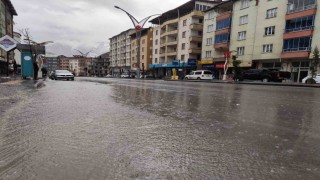 Hakkaride sağanak yağış ve dolu etkili oldu