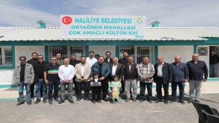 Haliliyede çok amaçlı kültür evi hizmete açıldı