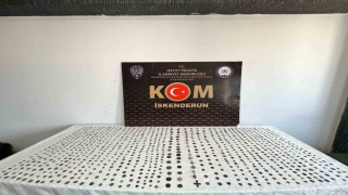Hatayda bin 30 adet sikke ele geçirildi
