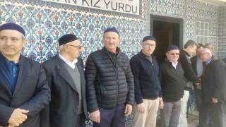 Hisarcıkta 20 kişilik umre kafilesi dualarla uğurlandı