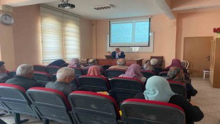 Hüyükte hacı adaylarına uygulamalı eğitim