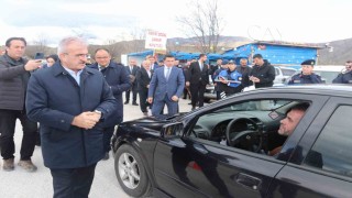 İçişleri Bakan Yardımcısı Karaloğlu Çankırıda incelemelerde bulundu