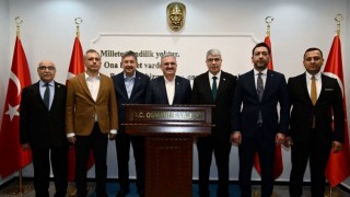 İçişleri Bakan Yardımcısı Münir Karaloğlu’ndan Osmaniye Valiliği’ne Ziyaret