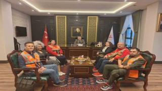 İdaSar Arama Kurtarma Derneğinden Edremit Kaymakamı Odabaşa ziyaret