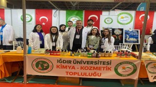 Iğdır Üniversitesinin ürettiği ürünler Doğu Anadolu Kariyer Fuarında