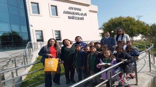 İlkokul öğrencileri tarihe dokundular
