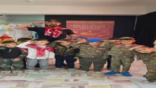 İscehisar Anaokulunda kına ve asker eğlencesi etkinliği
