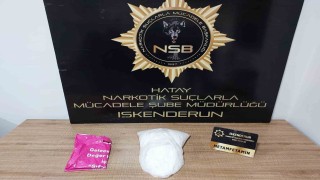 İskenderunda 2 kilogram metamfetamin maddesi ele geçirildi
