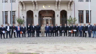 İskenderunda görevinde başarı gösteren emniyet güçlerine başarı belgesi verildi