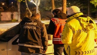 Ispartada kurallara uymayan 8 araç sürücüsüne idari para cezası