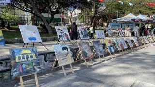 İstanbul fethinin merkezinde Gazze çadırı