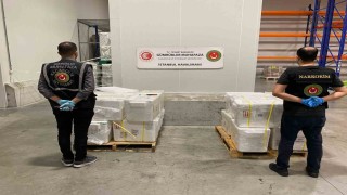 İstanbul Havalimanında 455,2 kilo uyuşturucu ele geçirdi