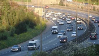 İstanbul istikametine yoğun trafik