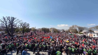 İstanbulda Filistine destek yürüyüşü yapıldı