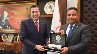 İSTE Rektörü Duruel’den OKÜ Rektörü Uzun’a Hayırlı Olsun Ziyareti