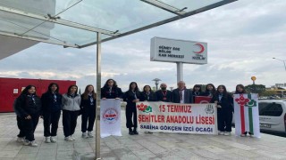 İzcilerden Kızılaya anlamlı ziyaret