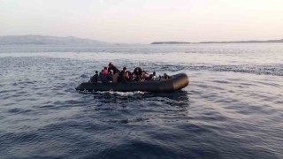 İzmir açıklarında 41 düzensiz göçmen yakalandı