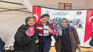 Jandarma, gençlere KADES ve şiddete karşı mücadele eğitimi verdi