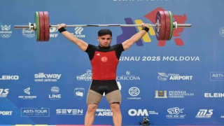 Kaan Kahriman, Avrupa Halter Şampiyonasında altın madalya kazandı