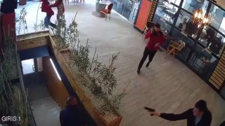 Kağızmanda 1 kişinin öldüğü olay kamerada