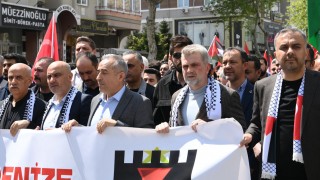Kahramanmaraş’ta Binlerce Kişi Filistin İçin Yürüdü