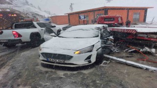 Kahramanmaraşta kar kazalara neden oldu: 1 ölü, 3 yaralı