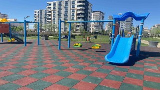 Kahta Belediyesi parkları yaza hazırlıyor