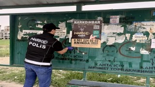 Kahtada kurulan narko ihbar hattı faaliyete geçti
